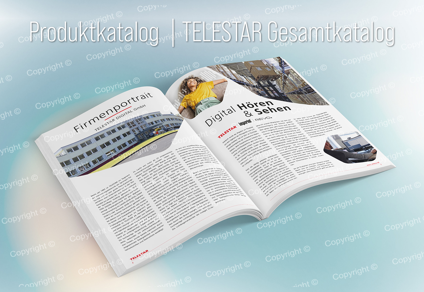 Neugestaltung des TELESTAR Gesamtprospekts