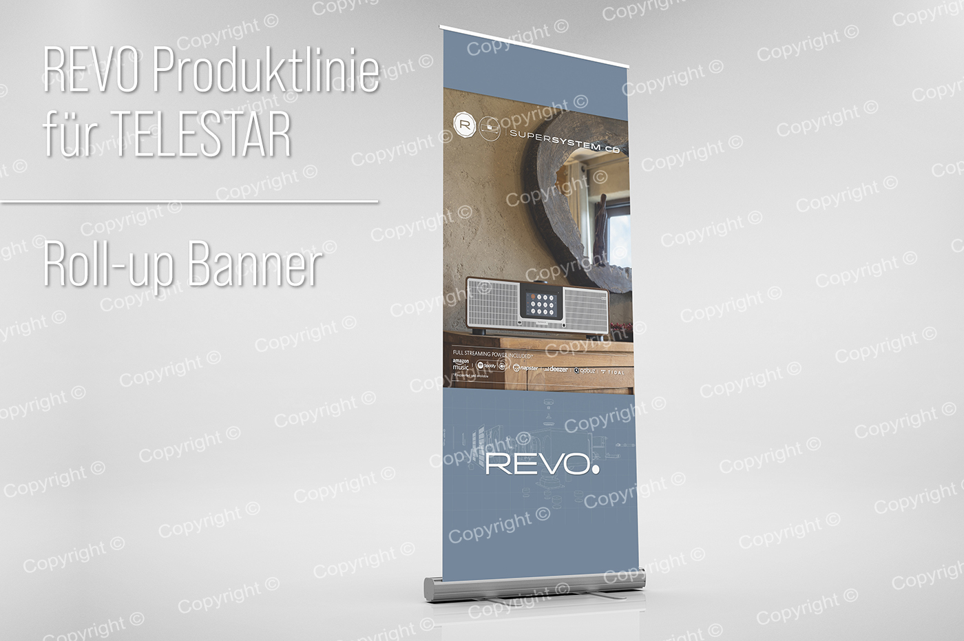 Roll-Up Banner für Revo