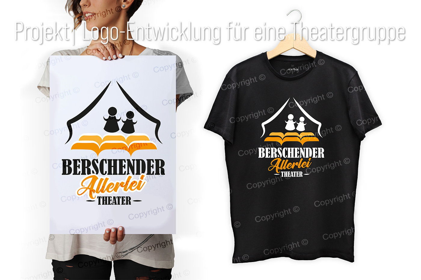 Logo-Entwicklung für eine Theatergruppe